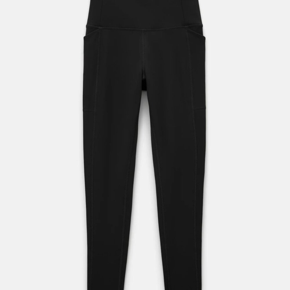 Girlfriend Collective Black Compressive Pocket Leggings Women's size S